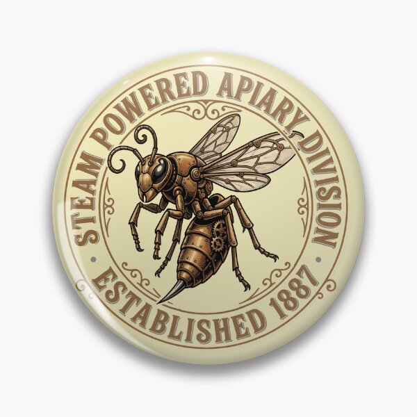 Item preview, Steam Powered Apiary Division Steampunk Wasp designed and sold by JumpJammiesTees.