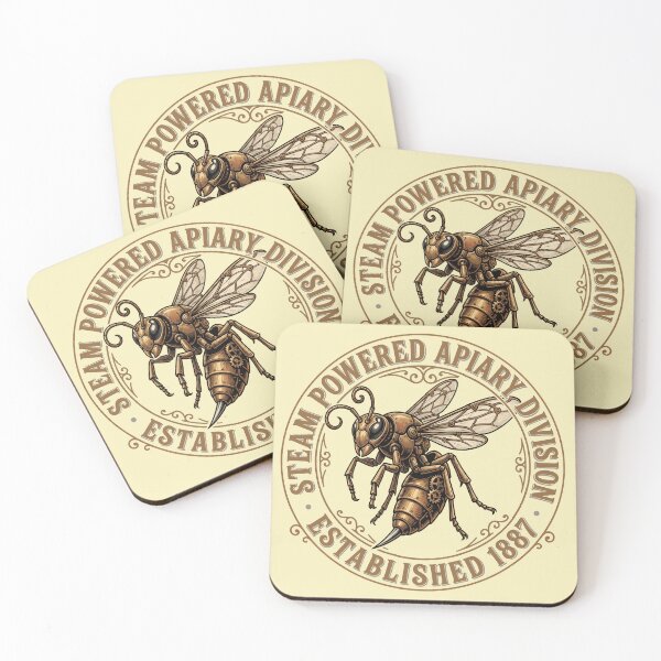 Item preview, Steam Powered Apiary Division Steampunk Wasp designed and sold by JumpJammiesTees.