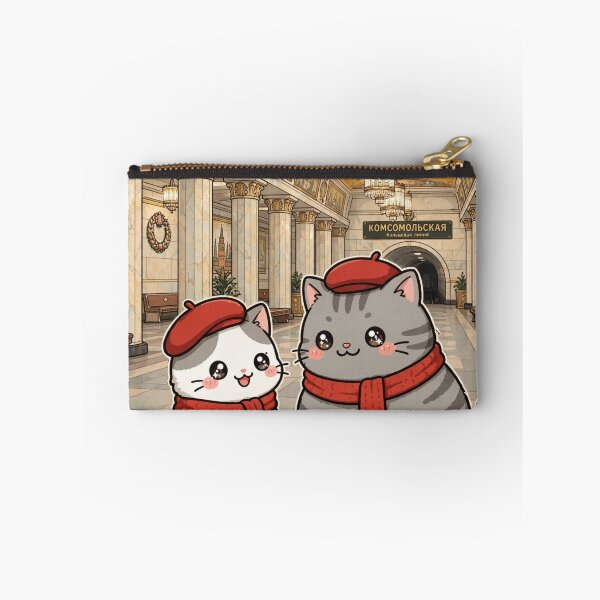 Item preview, Kawaii Cats Moscow Metro Komsomolskaya - Freda and Junior Russia Travel designed and sold by MAISON SYLVIE.