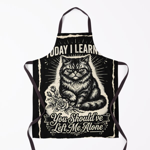 Item preview, Today I Learned You Should've Left Me Alone Grumpy Cat Introvert Feline Lover designed and sold by w66aboo.