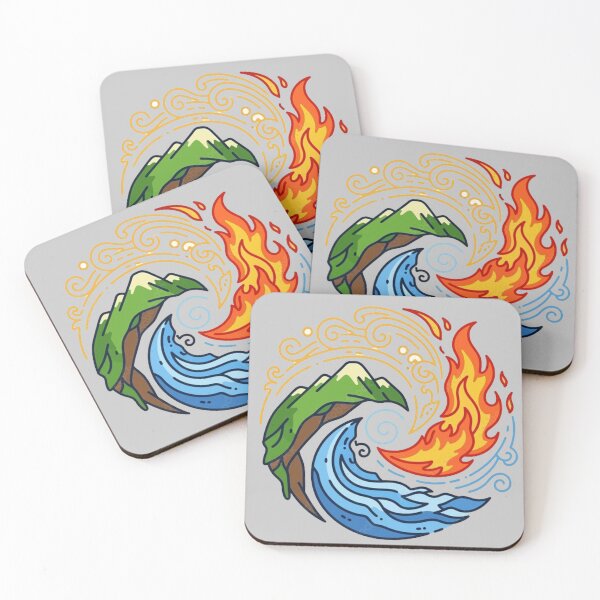 Item preview,  Avatar State - Master of the Four Elements designed and sold by oldpussboss.