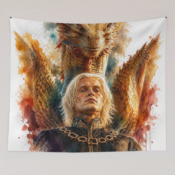 Item preview, Aegon & Sunfyre designed and sold by madkeenoff.