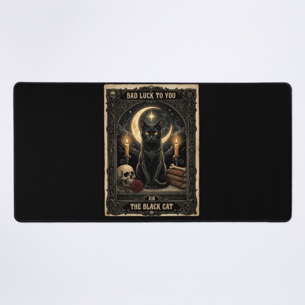 Item preview, Bad Luck To You The Black Cat Gothic Occult Witchcraft Halloween Lover designed and sold by w66aboo.