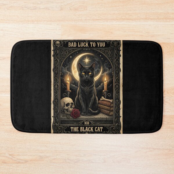 Item preview,  Bad Luck To You The Black Cat Gothic Occult Witchcraft Halloween Lover  designed and sold by w66aboo.