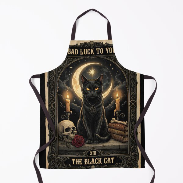 Item preview, Bad Luck To You The Black Cat Gothic Occult Witchcraft Halloween Lover designed and sold by w66aboo.