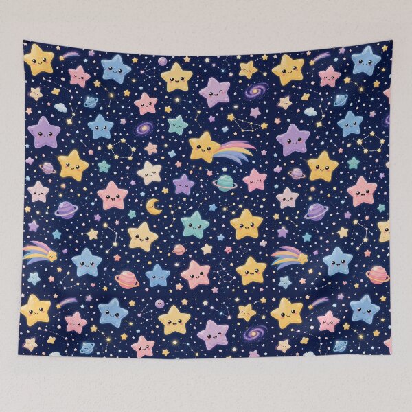 Item preview, Kawaii Pastel Cosmic Night designed and sold by Side Quest Co..