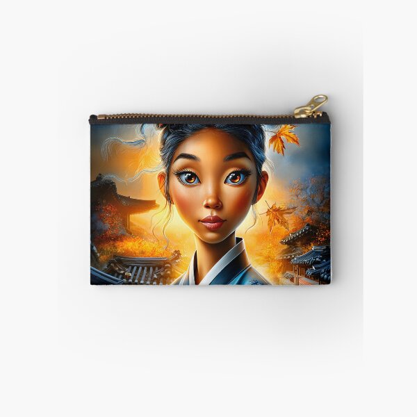 Item preview, Autumn Beauty in a Traditional Korean Setting designed and sold by Artessie.