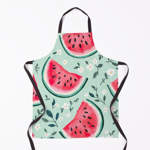 Item preview, Watermelon and Jasmine Pattern designed and sold by Crinkl.