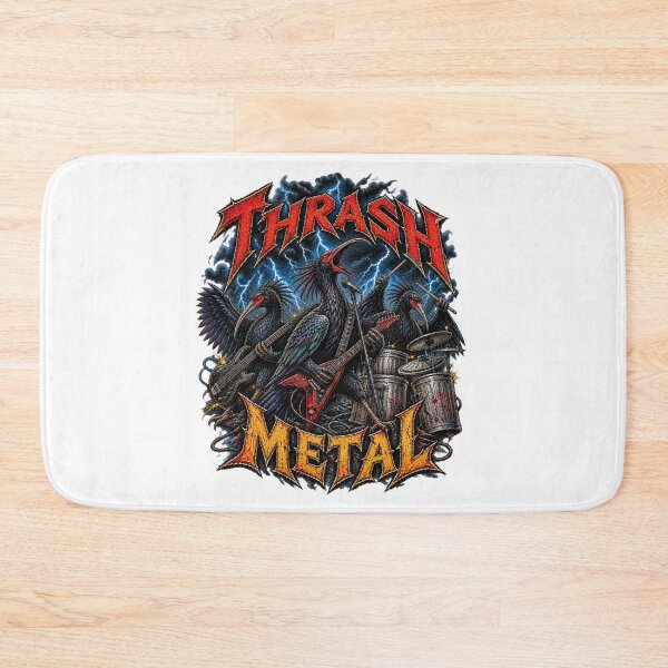 Item preview, Thrash Metal Ibis Bird Band - Funny Trash Metal Bootleg designed and sold by Neurospicy Trolls.