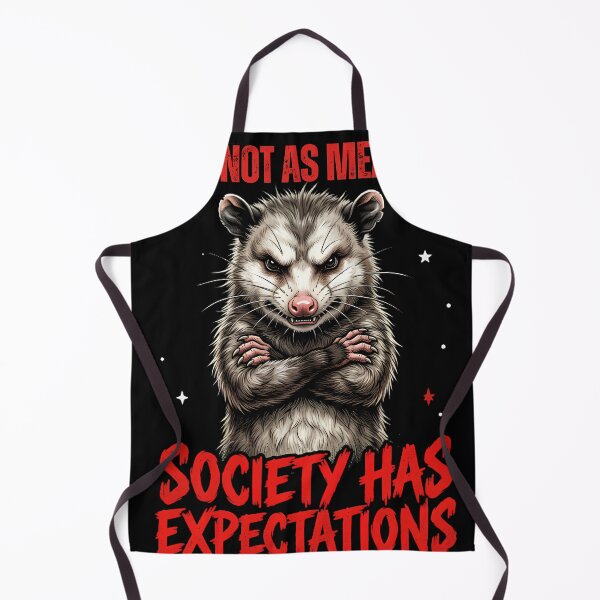Item preview, I-Am-Not-As-Mean-As-I-Would-Like-To-Be-Society-Has-Expectations-Opossum-Sarcasm-Humor designed and sold by w66aboo.