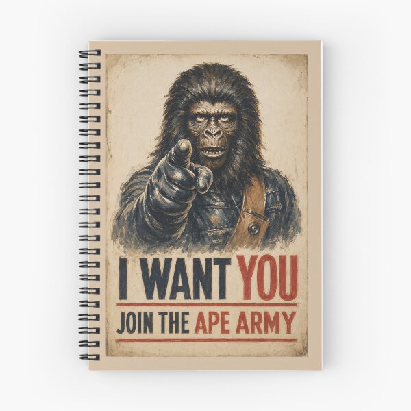 Item preview, Ape Army Vintage Art designed and sold by Ovnil.