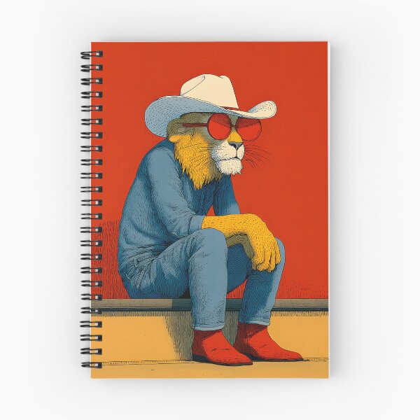 Item preview, Lion in Cowboy Attire with Sunglasses designed and sold by Artessie.