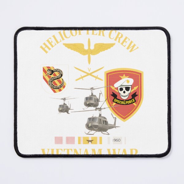 Item preview, Vietnam War Helicopter Crew Tribute - Special Forces Veteran Art ⭐⭐⭐⭐⭐ designed and sold by KatiraMiasha.