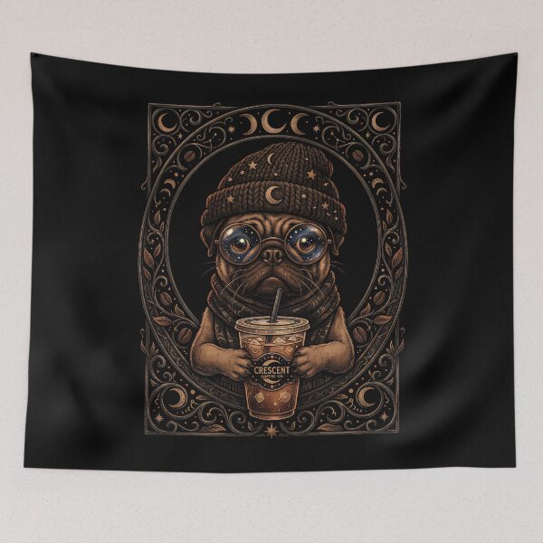 Item preview, Copy of Dog Drinking Iced Coffee Sunglasses  designed and sold by w66aboo.