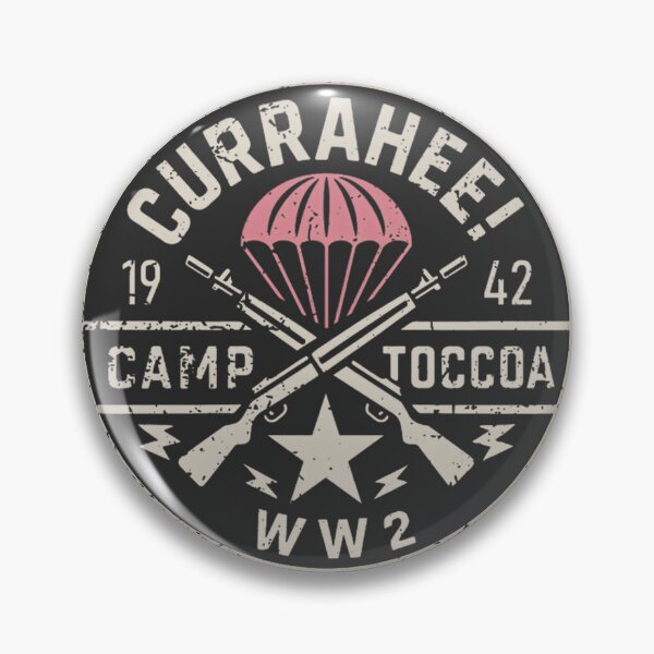 Item preview, Currahee Camp Toccoa Ww2 Paratrooper 101St Airborne Division Heritage Design ⭐⭐⭐⭐⭐ designed and sold by KatiraMiasha.
