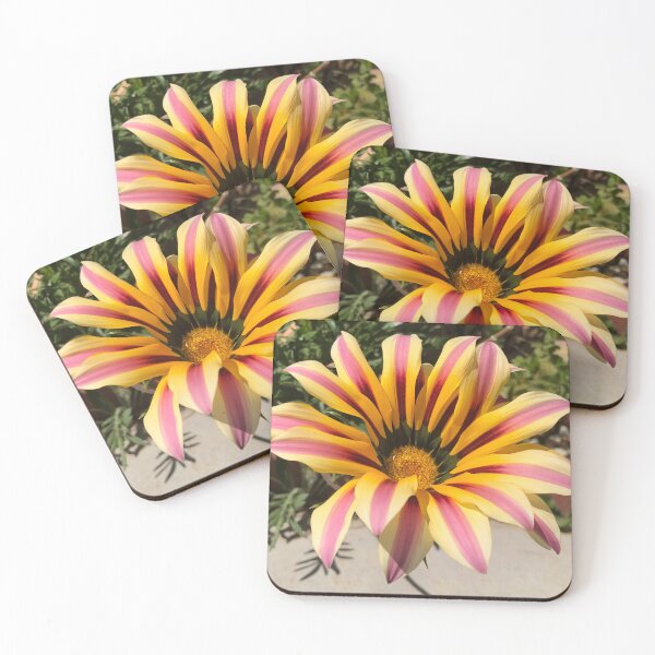 Item preview, Red and Gold Gazania – Vibrant Petals designed and sold by QuietBloomDHS.