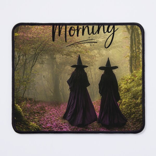 Item preview, Good Morning Witches – Enchanted Forest Witchy Fantasy Art designed and sold by WhimsyWink.