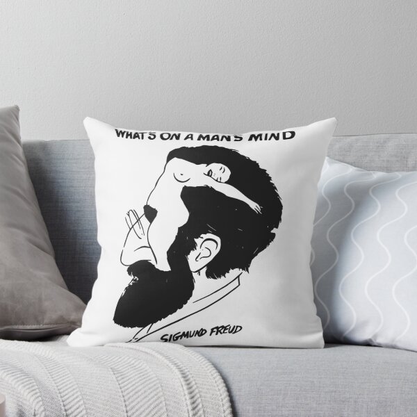 Item preview, Sigmund Freud What's on a Man's Mind designed and sold by Amok Store.