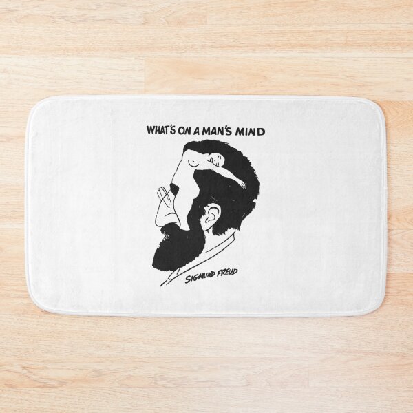 Item preview, Sigmund Freud What's on a Man's Mind designed and sold by Amok Store.