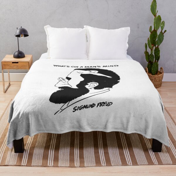 Item preview, Sigmund Freud What's on a Man's Mind designed and sold by Amok Store.