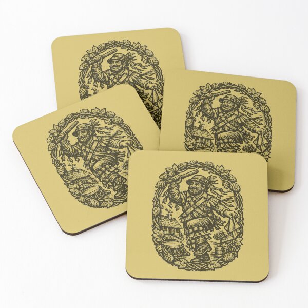 Item preview, Morris Dancers Woodcut designed and sold by sirglennbo.