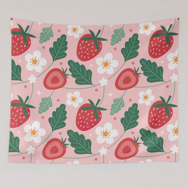 Item preview, Strawberry and Jasmine designed and sold by Crinkl.