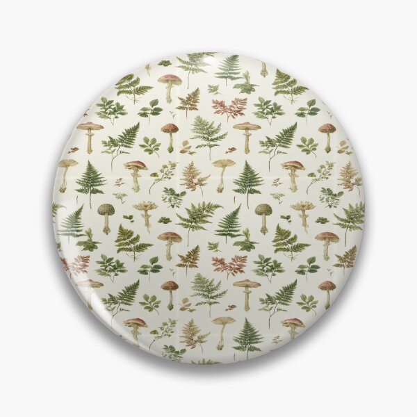 Item preview, Antique Woodland Flora & Wild Mushroom designed and sold by TJ Art and Camera.