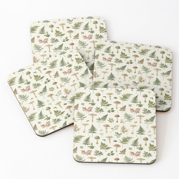 Item preview, Antique Woodland Flora & Wild Mushroom designed and sold by TJ Art and Camera.