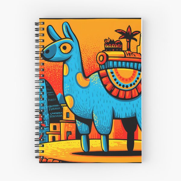 Item preview, Colorful Llama in Vibrant Urban Landscape Art designed and sold by Artessie.