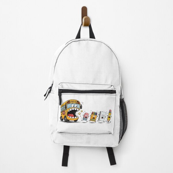Item preview, Funny Back To School Bus Chasing School Supplies designed and sold by Merchrise.