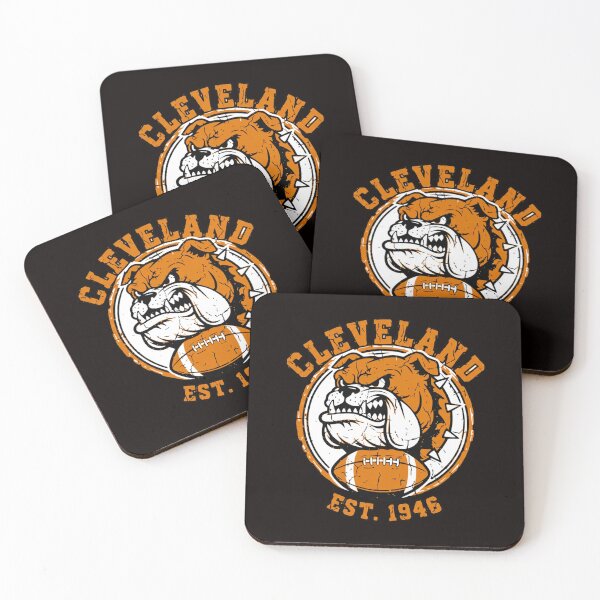 Item preview, Vintage Cleveland Football Dog Design designed and sold by Adverity.