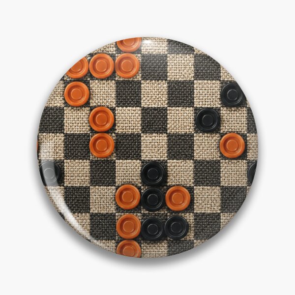 Item preview, Checkerboard and Game Pieces Mixed Media Art designed and sold by THE SPLATTERED HAUS BY SAGE BANKS.