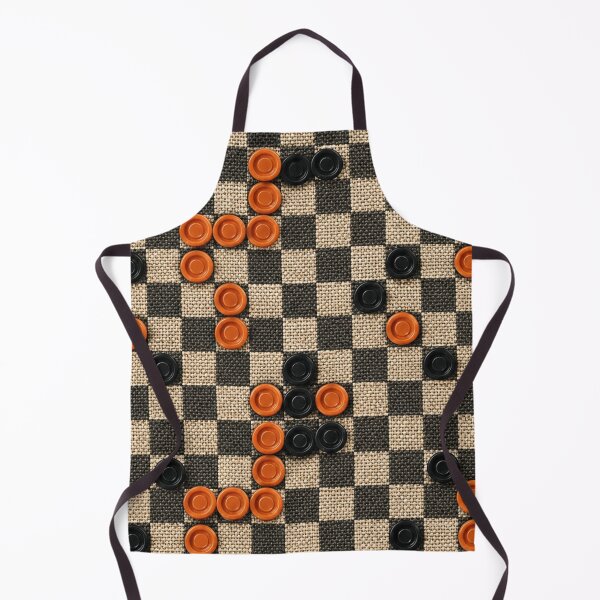 Item preview, Checkerboard and Game Pieces Mixed Media Art designed and sold by THE SPLATTERED HAUS BY SAGE BANKS.