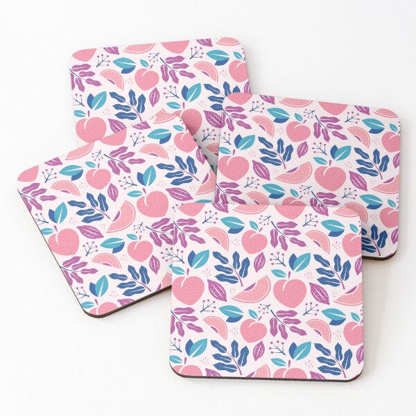 Item preview, Peaches and Leaves designed and sold by Crinkl.