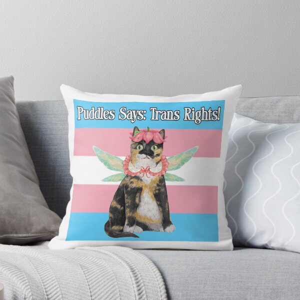 Item preview, Trans rights Puddles designed and sold by Puddles4brains.