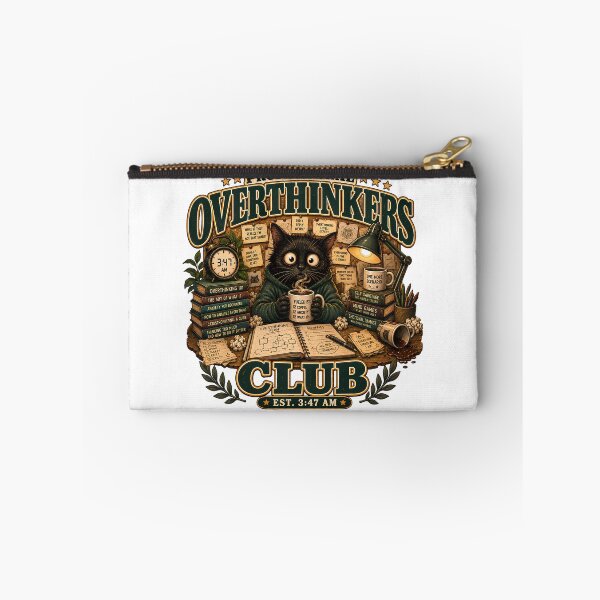Item preview, Professional Overthinkers Club Chat Noir Cafe designed and sold by NiceSeller91.
