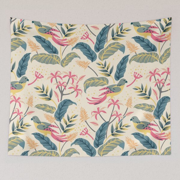 Item preview, Parrot in the forest designed and sold by Crinkl.