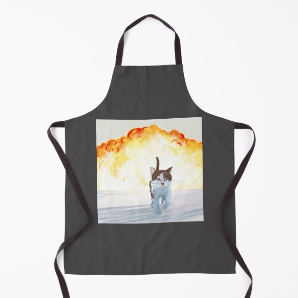 Item preview, Cool Cats Don'T Look At Explosions Funny Cat Meme Art ⭐⭐⭐⭐⭐ designed and sold by faisalhazraami.