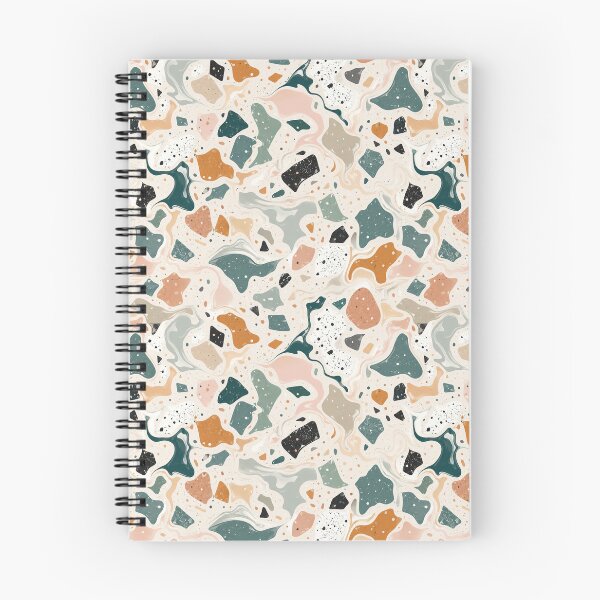 Item preview, Liquid Terrazzo Marble in Retro Tones designed and sold by Side Quest Co..