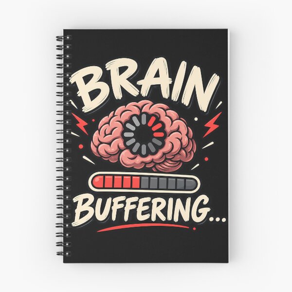 Item preview, Brain Buffering Funny Student And Study Humor Design designed and sold by CreativeLook25.