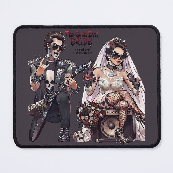 Item preview, Brutal Rocker Bride Guitar Groom designed and sold by Voodoo Store Paranormal Collections.