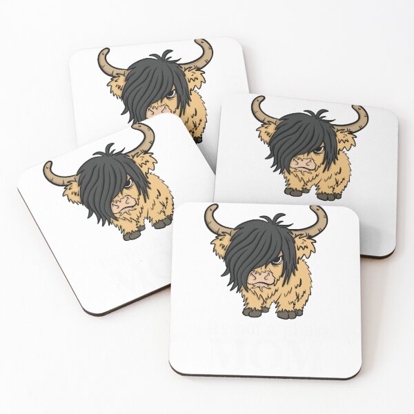 Item preview, It's Not a Phase Mom- Emo Highland Cow designed and sold by BrianjStumbaugh.