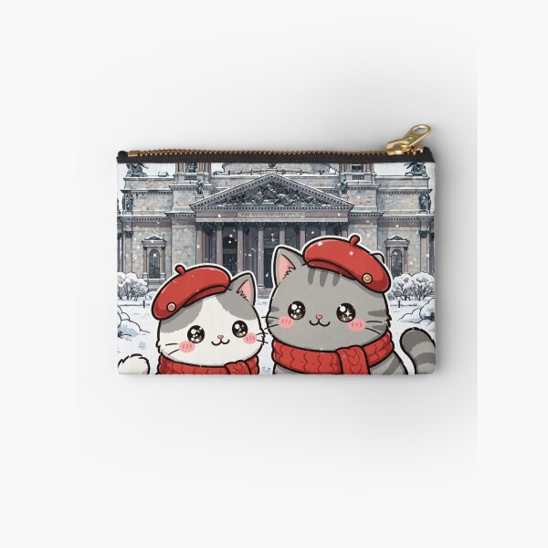 Item preview, Kawaii Cats Saint Isaac's Cathedral Saint Petersburg - Freda and Junior Russia designed and sold by MAISON SYLVIE.