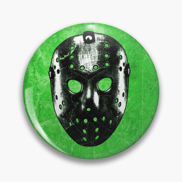 Item preview, Slasher Hockey Mask Green Dark Halloween Horror designed and sold by Ghoul Enterprises.