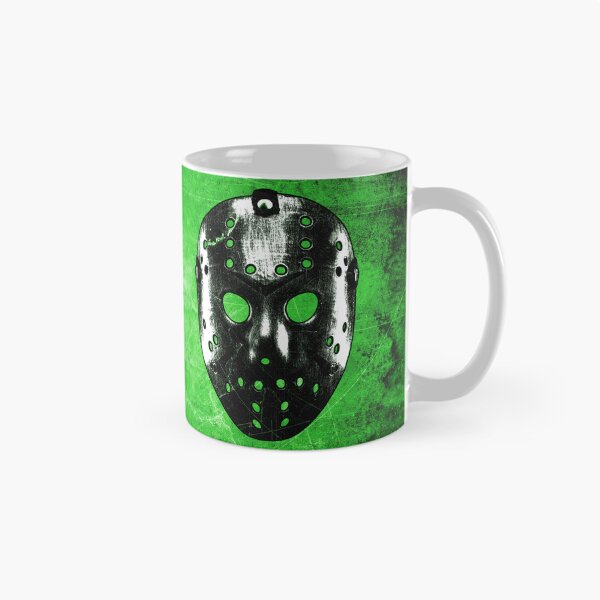 Item preview, Slasher Hockey Mask Green Dark Halloween Horror designed and sold by Ghoul Enterprises.