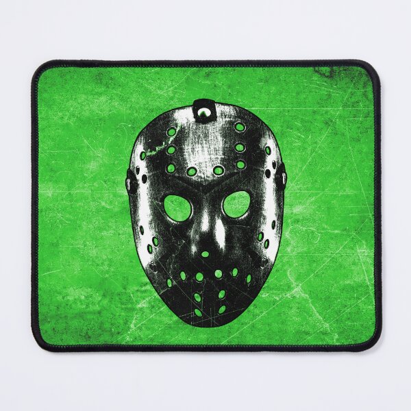 Item preview, Slasher Hockey Mask Green Dark Halloween Horror designed and sold by Ghoul Enterprises.