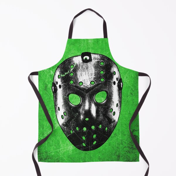 Item preview, Slasher Hockey Mask Green Dark Halloween Horror designed and sold by Ghoul Enterprises.