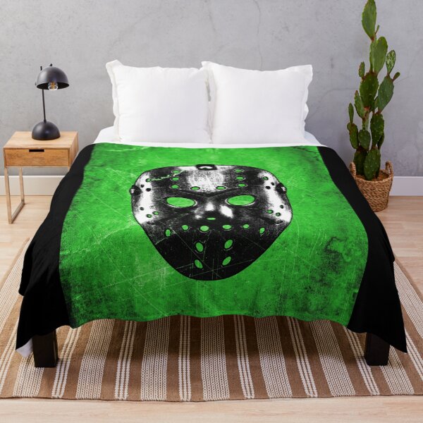 Item preview, Slasher Hockey Mask Green Dark Halloween Horror designed and sold by Ghoul Enterprises.