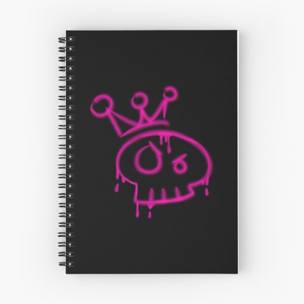 Item preview, Y2k graffiti skull with crown designed and sold by YaroshMaria.