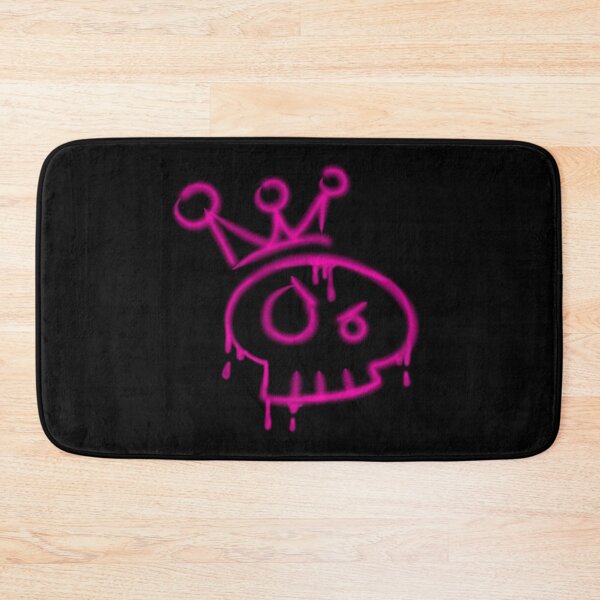 Item preview, Y2k graffiti skull with crown  designed and sold by YaroshMaria.